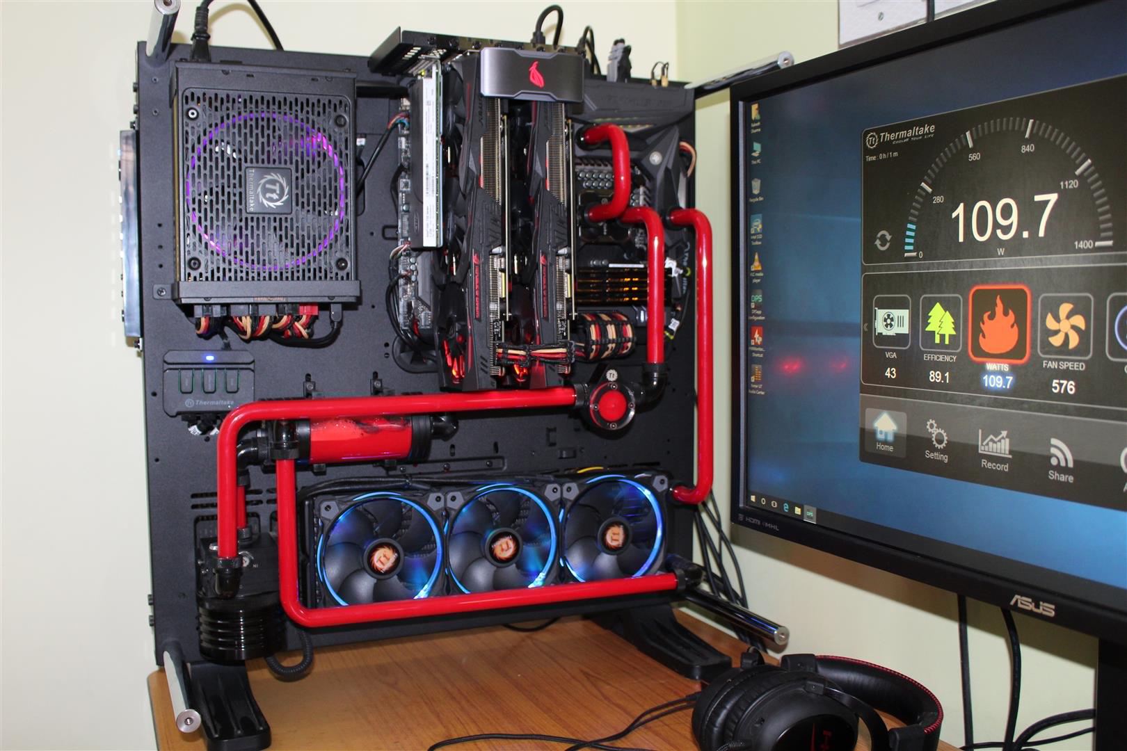 Thermaltake Core P5 Case Mod