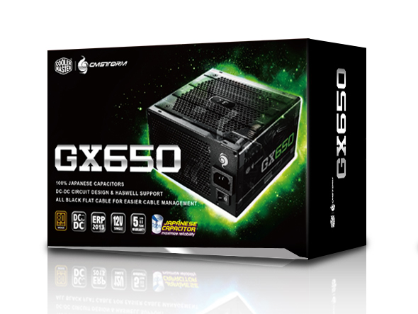 Cooler Master Storm GX650 Power Supply Review