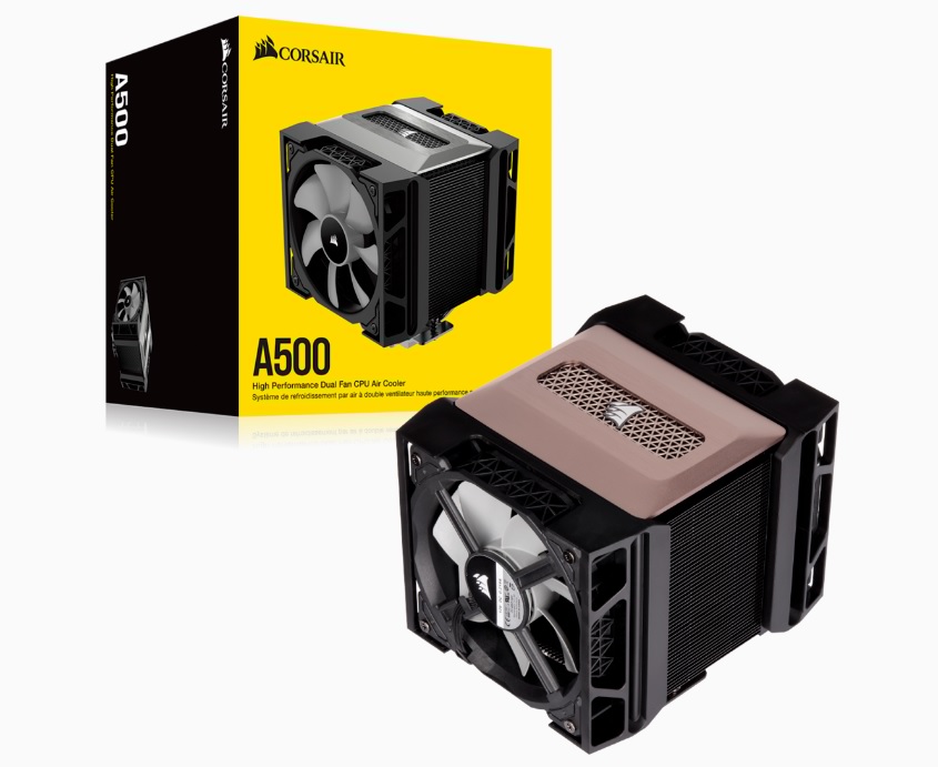 Corsair A500 Dual Fan CPU Air Cooler Review