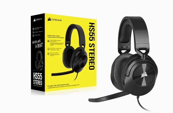CORSAIR HS55 Stereo Headset Review