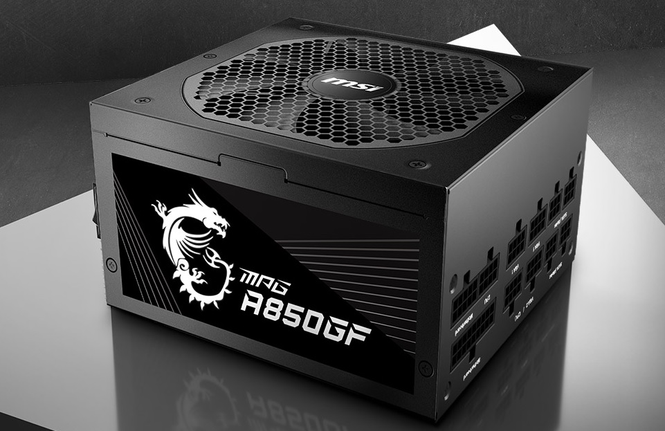 MSI MPG A850GF Power Supply Review