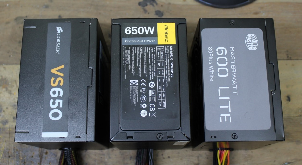 600 Watt budget PSUs Battle